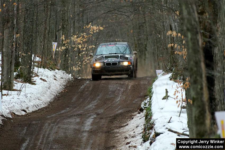 Keenan Phillips / Salina Melotti BMW 328i on SS11, Old State-Huff II.