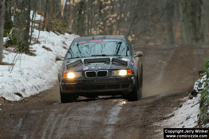 Keenan Phillips / Salina Melotti BMW 328i on SS11, Old State-Huff II.