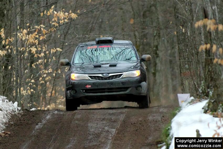 Erik Buetow / Jordan Buetow Subaru Impreza on SS11, Old State-Huff II.