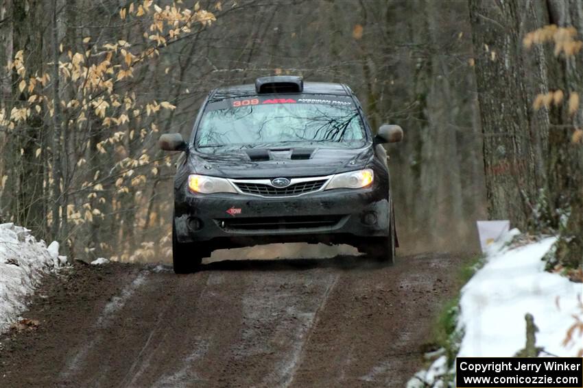 Erik Buetow / Jordan Buetow Subaru Impreza on SS11, Old State-Huff II.