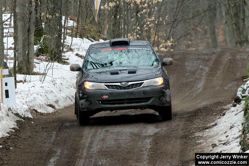 Erik Buetow / Jordan Buetow Subaru Impreza on SS11, Old State-Huff II.