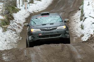 Erik Buetow / Jordan Buetow Subaru Impreza on SS11, Old State-Huff II.