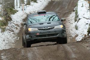 Erik Buetow / Jordan Buetow Subaru Impreza on SS11, Old State-Huff II.