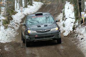 Erik Buetow / Jordan Buetow Subaru Impreza on SS11, Old State-Huff II.