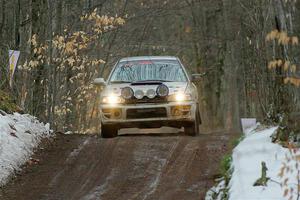 Madelyn Tabor / Sophia McKee Subaru Impreza 2.5RS on SS11, Old State-Huff II.