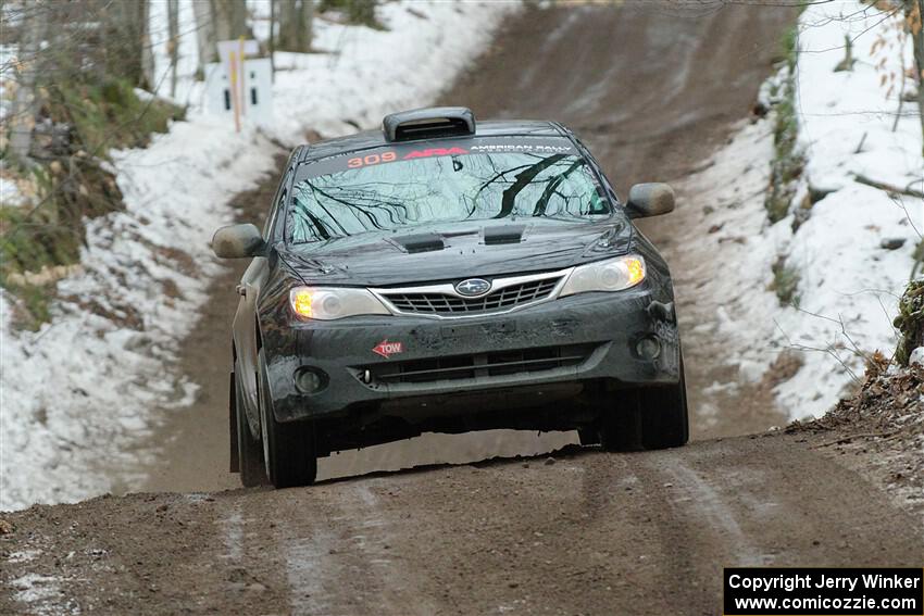 Erik Buetow / Jordan Buetow Subaru Impreza on SS11, Old State-Huff II.