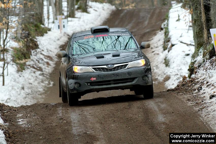 Erik Buetow / Jordan Buetow Subaru Impreza on SS11, Old State-Huff II.