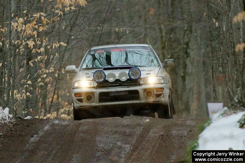 Madelyn Tabor / Sophia McKee Subaru Impreza 2.5RS on SS11, Old State-Huff II.