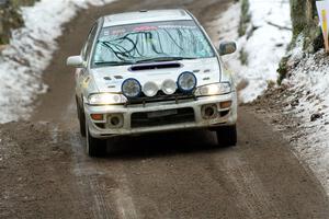 Madelyn Tabor / Sophia McKee Subaru Impreza 2.5RS on SS11, Old State-Huff II.