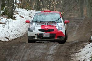 Phill Giliver / Liz Cordara Toyota Yaris on SS11, Old State-Huff II.