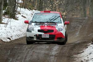 Phill Giliver / Liz Cordara Toyota Yaris on SS11, Old State-Huff II.