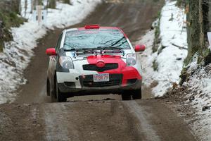 Phill Giliver / Liz Cordara Toyota Yaris on SS11, Old State-Huff II.