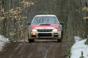 Haowen Chu / Roderik Jones Subaru Impreza Wagon on SS11, Old State-Huff II.