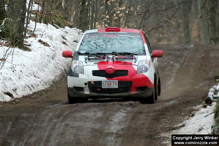 Phill Giliver / Liz Cordara Toyota Yaris on SS11, Old State-Huff II.