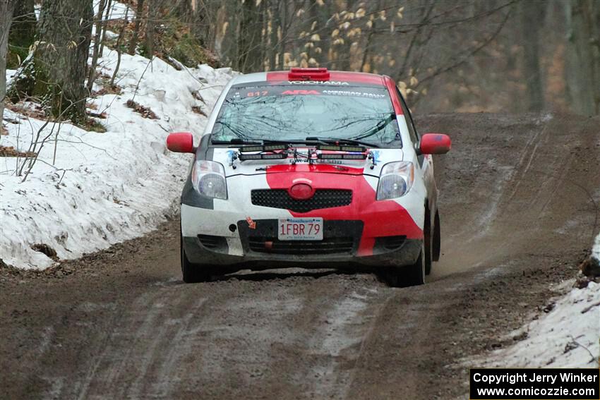 Phill Giliver / Liz Cordara Toyota Yaris on SS11, Old State-Huff II.