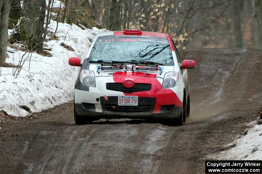 Phill Giliver / Liz Cordara Toyota Yaris on SS11, Old State-Huff II.