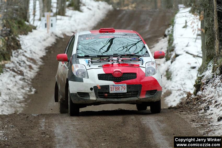 Phill Giliver / Liz Cordara Toyota Yaris on SS11, Old State-Huff II.