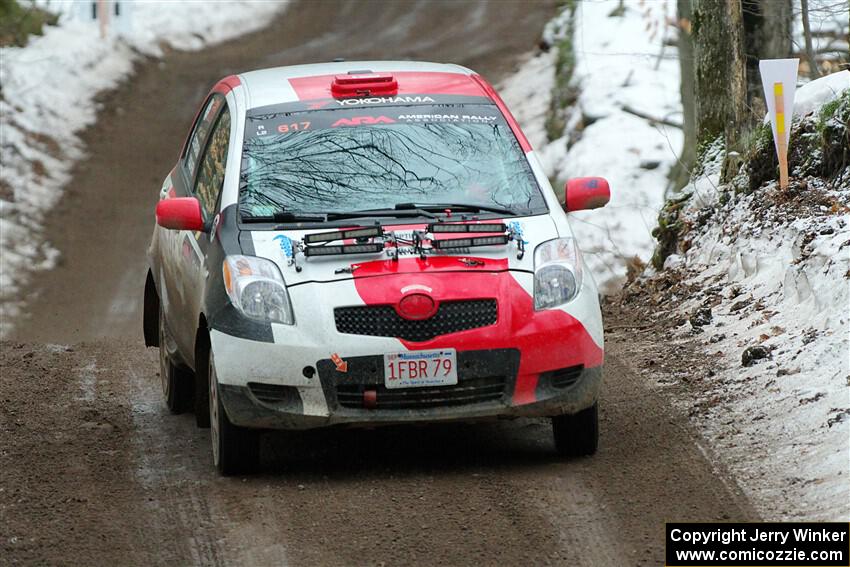 Phill Giliver / Liz Cordara Toyota Yaris on SS11, Old State-Huff II.