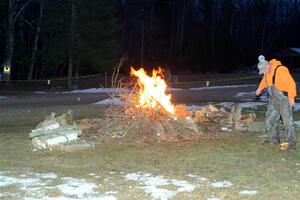 Another bonfire is lit before SS14, Thunder River.