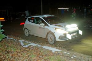 Javier Olivares / K.J. Miller Ford Fiesta Rally3 on SS14, Thunder River.