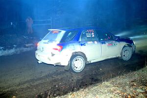 Nick Balzer / Jon Schrage Subaru WRX Wagon on SS14, Thunder River.