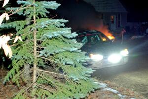 Dan Shirley / Nate Lybarger Subaru Impreza Outback Sport on SS14, Thunder River.