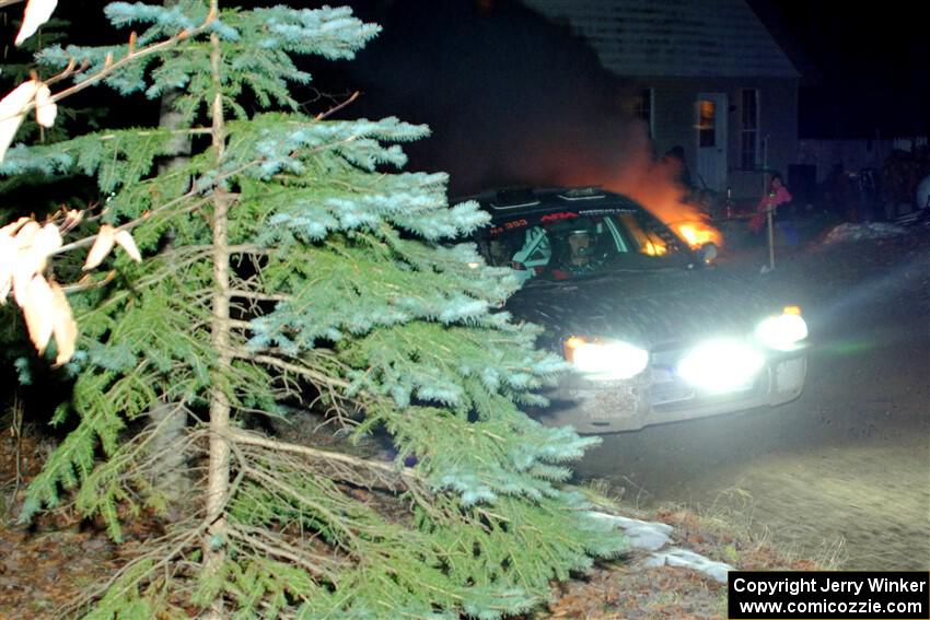 Dan Shirley / Nate Lybarger Subaru Impreza Outback Sport on SS14, Thunder River.