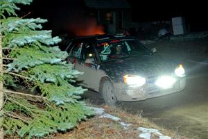 Dan Shirley / Nate Lybarger Subaru Impreza Outback Sport on SS14, Thunder River.