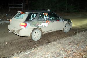 Dan Shirley / Nate Lybarger Subaru Impreza Outback Sport on SS14, Thunder River.