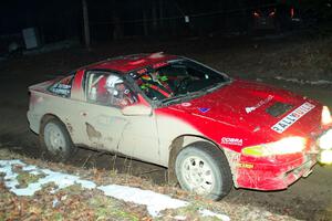 Rob Dupree / Zack Goldstein Mitsubishi Eclipse GSX on SS14, Thunder River.