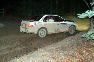 Andy Didorosi / Stefan Trajkov Subaru Impreza on SS14, Thunder River.