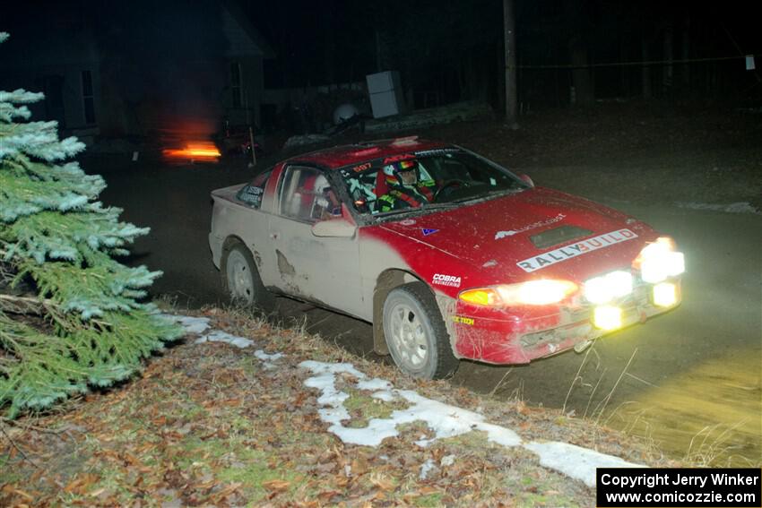 Rob Dupree / Zack Goldstein Mitsubishi Eclipse GSX on SS14, Thunder River.