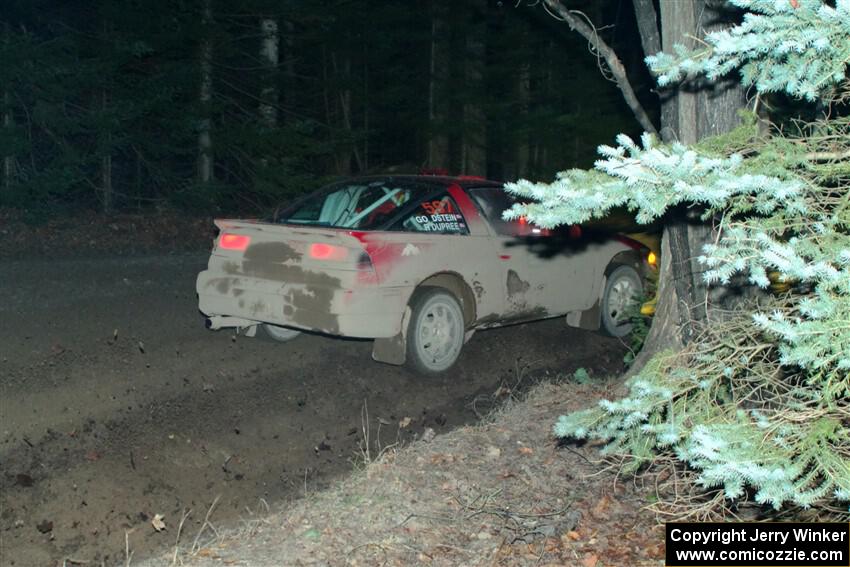 Rob Dupree / Zack Goldstein Mitsubishi Eclipse GSX on SS14, Thunder River.