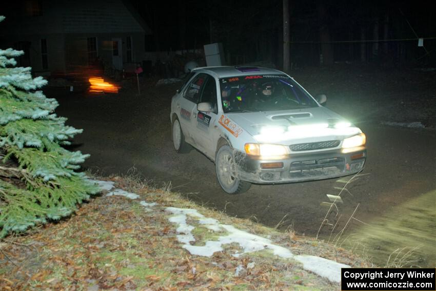 Camden Sheridan / Jeremy Frey Subaru Impreza Outback Sport on SS14, Thunder River.