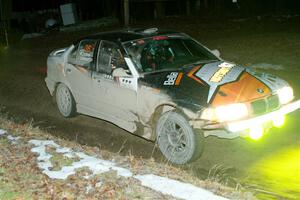 Mike Cessna / Jamie Lambert BMW M3 on SS14, Thunder River.