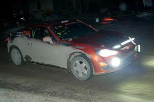 Chris Nonack / Sara Nonack Subaru BRZ on SS14, Thunder River.