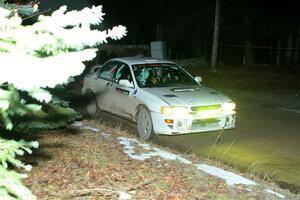 Andrew Williamson / Julia Stewart Subaru Impreza on SS14, Thunder River.