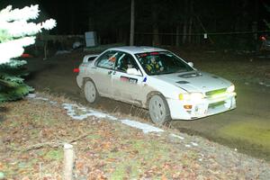 Andrew Williamson / Julia Stewart Subaru Impreza on SS14, Thunder River.