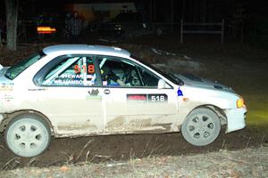 Andrew Williamson / Julia Stewart Subaru Impreza on SS14, Thunder River.