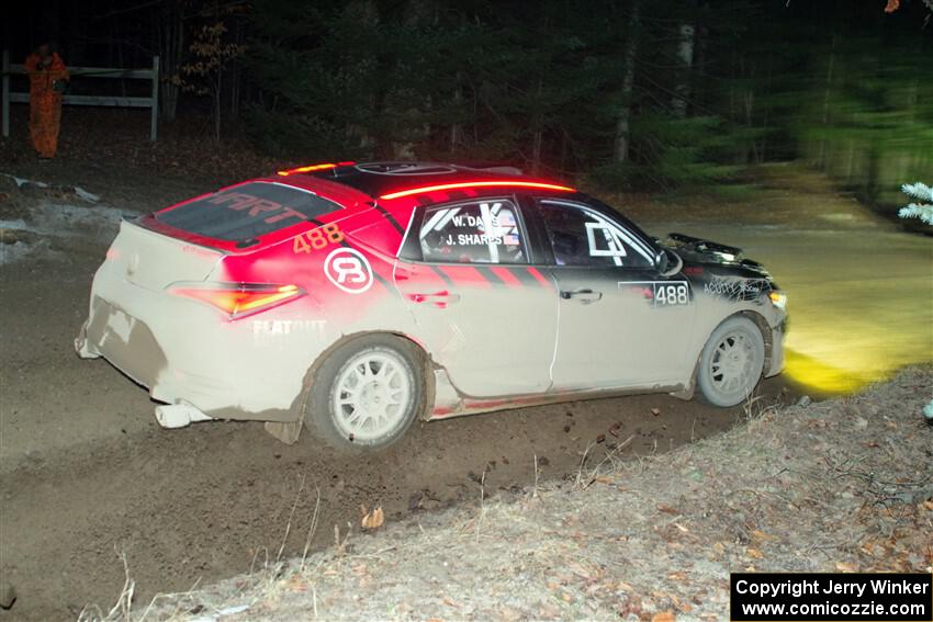 John Sharps / Weston Davis Acura Integra on SS14, Thunder River.