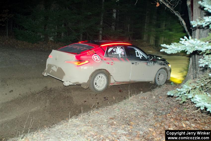 John Sharps / Weston Davis Acura Integra on SS14, Thunder River.