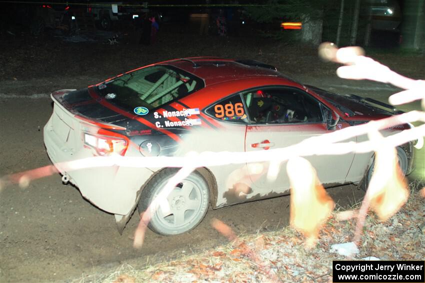 Chris Nonack / Sara Nonack Subaru BRZ on SS14, Thunder River.