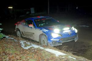 Santiago Iglesias / R.J. Kassel Subaru BRZ on SS14, Thunder River.