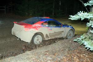 Santiago Iglesias / R.J. Kassel Subaru BRZ on SS14, Thunder River.