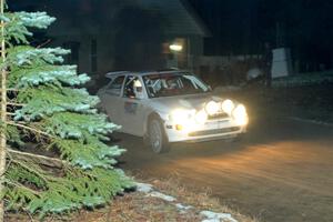 Mike Tirpack / Nick Luther Ford Escort Cosworth RS on SS14, Thunder River.