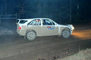 Mike Tirpack / Nick Luther Ford Escort Cosworth RS on SS14, Thunder River.