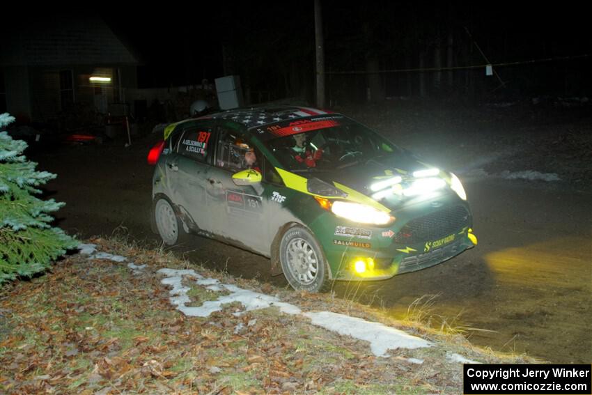 Alastair Scully / Alex Gelsomino Ford Fiesta ST on SS14, Thunder River.