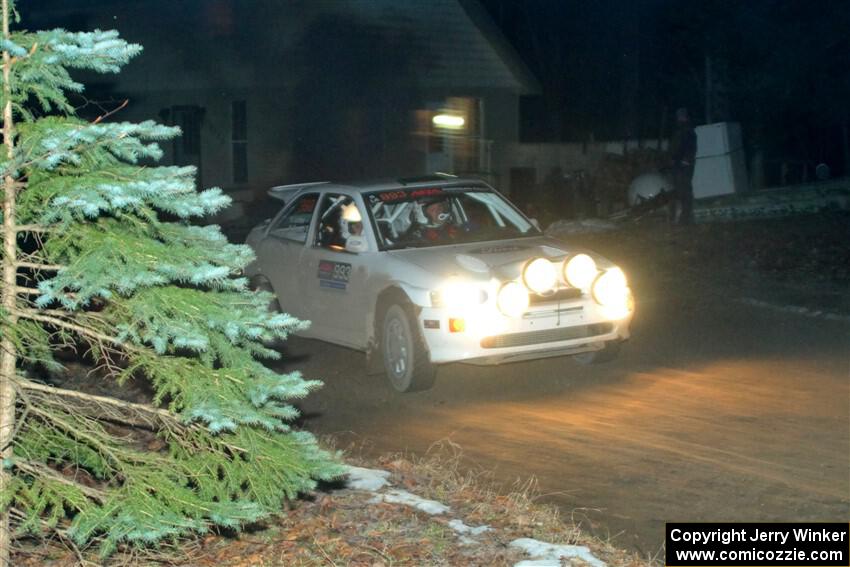 Mike Tirpack / Nick Luther Ford Escort Cosworth RS on SS14, Thunder River.