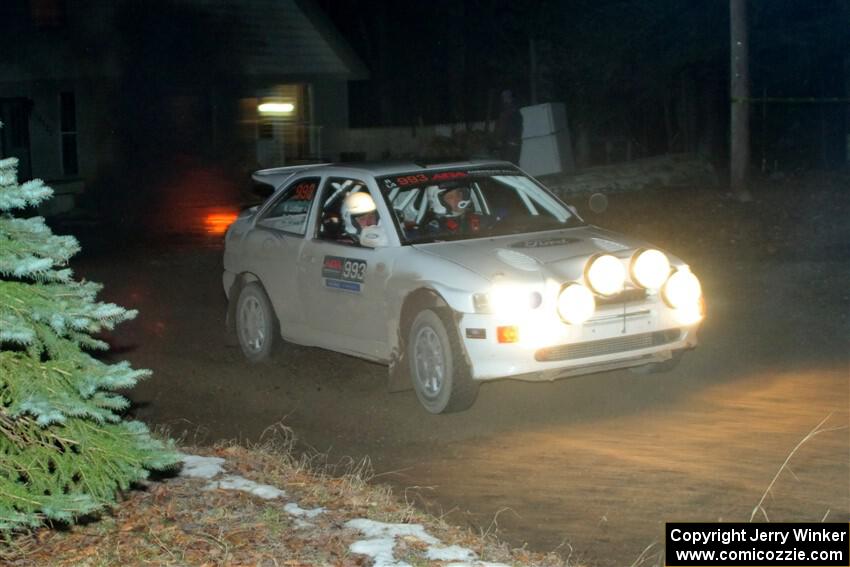 Mike Tirpack / Nick Luther Ford Escort Cosworth RS on SS14, Thunder River.