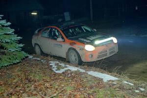 Alan Edwards / Dan Baker Dodge Neon on SS14, Thunder River.